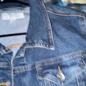 Girls barbie denim jacket. Unique, barbie fabric